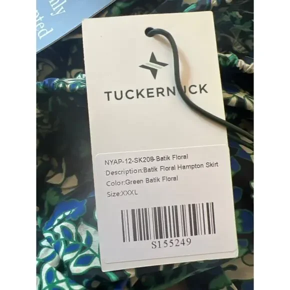 TUCKERNUCK Batik Floral Hampton Skirt NWT Size XXXL - Picture 4 of 4